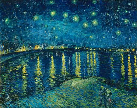 Sterrennacht boven de Rhone - Vincent van Gogh