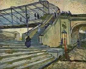 De brug van  Trinquetaille Vincent van Gogh