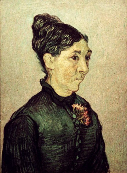 van Gogh / Portrait Madame Trabuc / 1889 van Vincent van Gogh