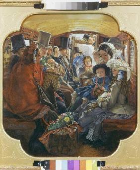 Bus-Interior (Omnibus Life in London 1859)