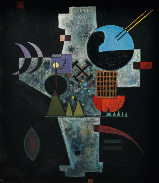Kreuzform van Wassily Kandinsky