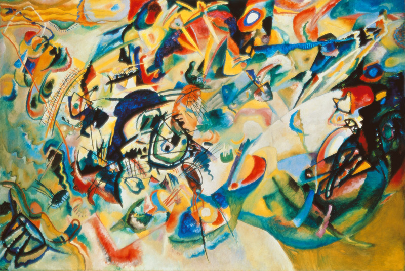Composition VII van Wassily Kandinsky