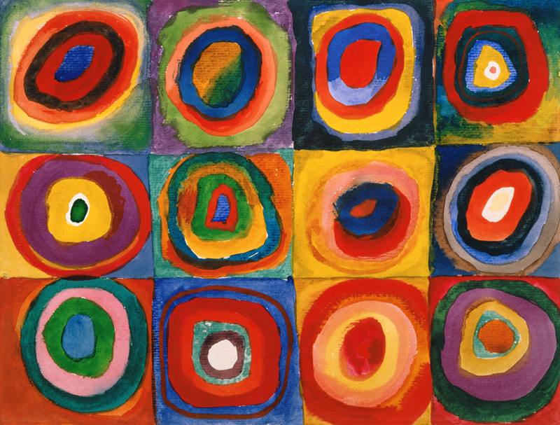 Concentric Circles van Wassily Kandinsky