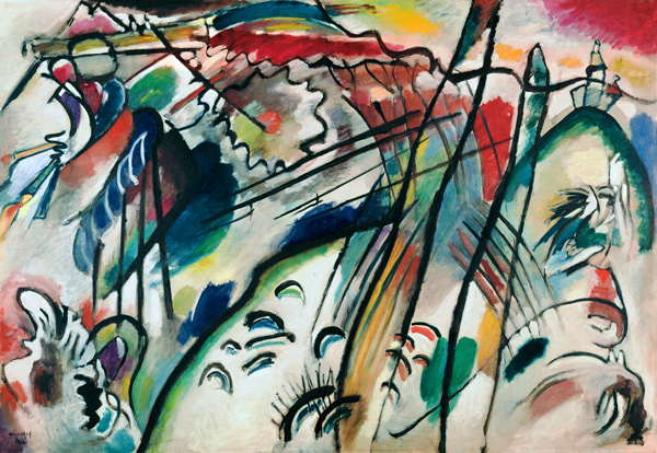 Improvisation 28 van Wassily Kandinsky