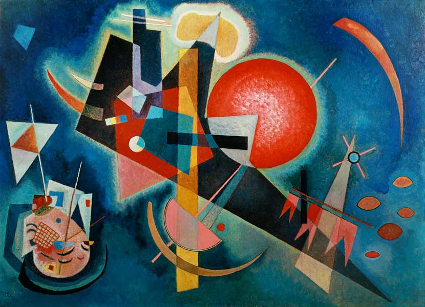 In  the Blue van Wassily Kandinsky