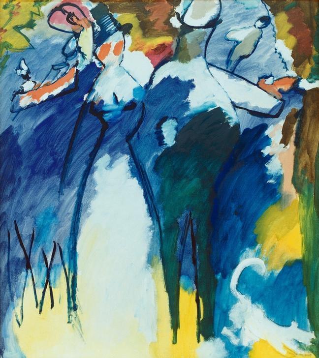 Impression VI (Sunday) van Wassily Kandinsky