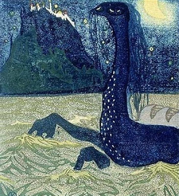 Mondnacht van Wassily Kandinsky