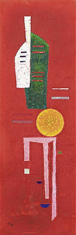Streifen van Wassily Kandinsky