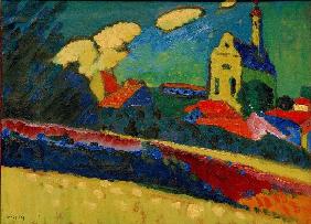 Murnau Study - Landscape with Church