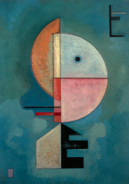 Upwards van Wassily Kandinsky