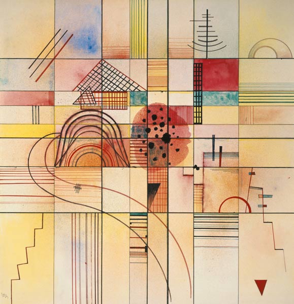 Variierte Rechtecke van Wassily Kandinsky