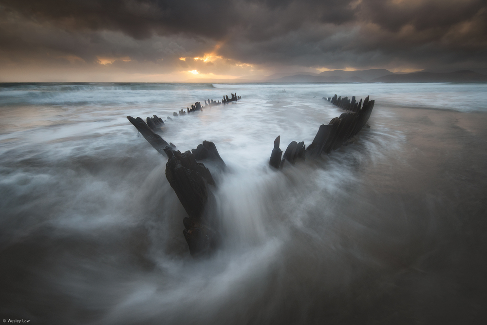 Wreck of the Sunbeam van Wesley Law