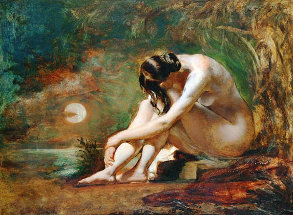 Moonlit Nude van William Etty
