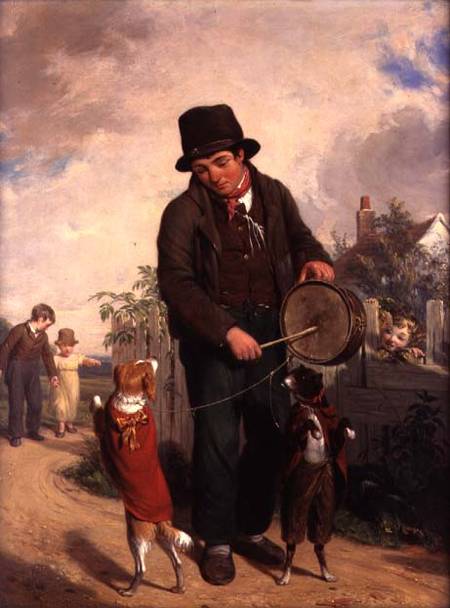 The Strolling Player van William Frederick Witherington