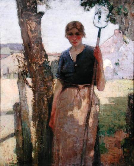 The Farm Girl van William Hanna Clarke