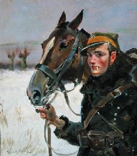 Soldier with a Horse