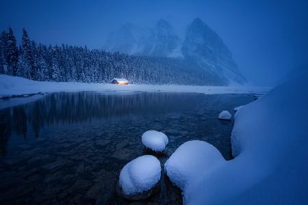 Blue Hour Lake Louise