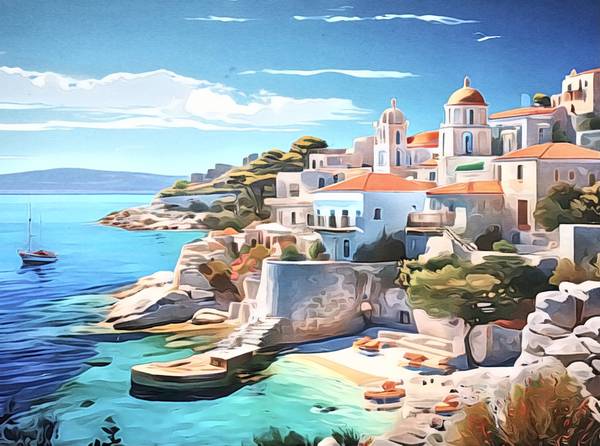 Griechische Inseln, Motiv 4 van zamart