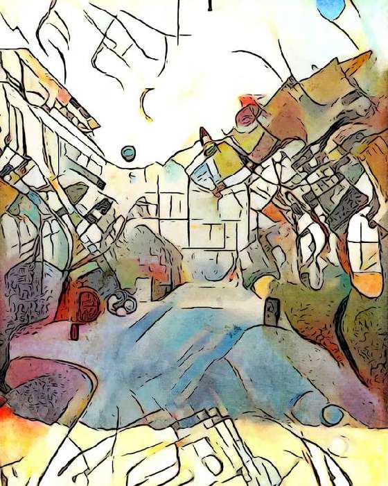 Kandinsky trifft Binz, Motiv 6 van zamart