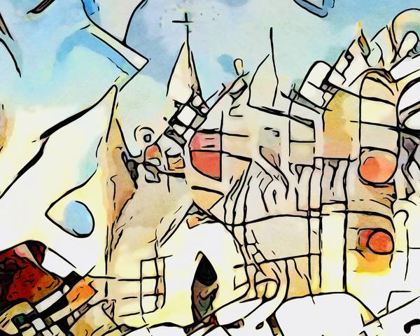 Kandinsky trifft Mallorca, Motiv 3 van zamart